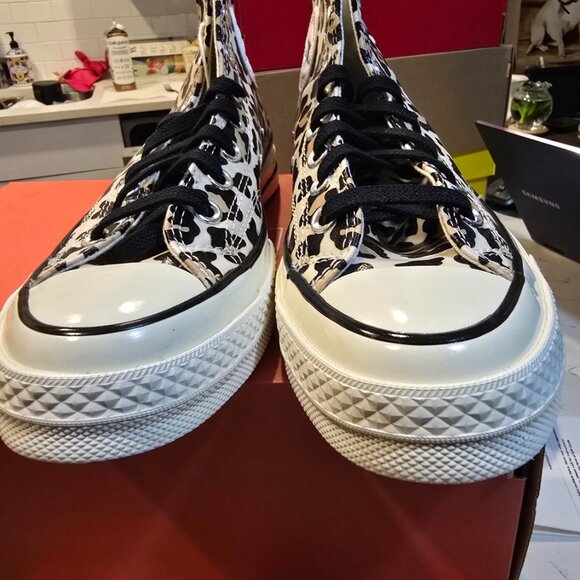 Converse Chuck 70 High 'Glow in The Dark Leopard Print' A13436C Women's Size 8.5 - Picture 8 of 15